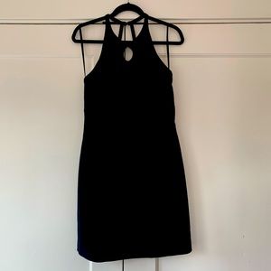 Bill Blass Vintage 90’s Keyhole Halter Mini Dress